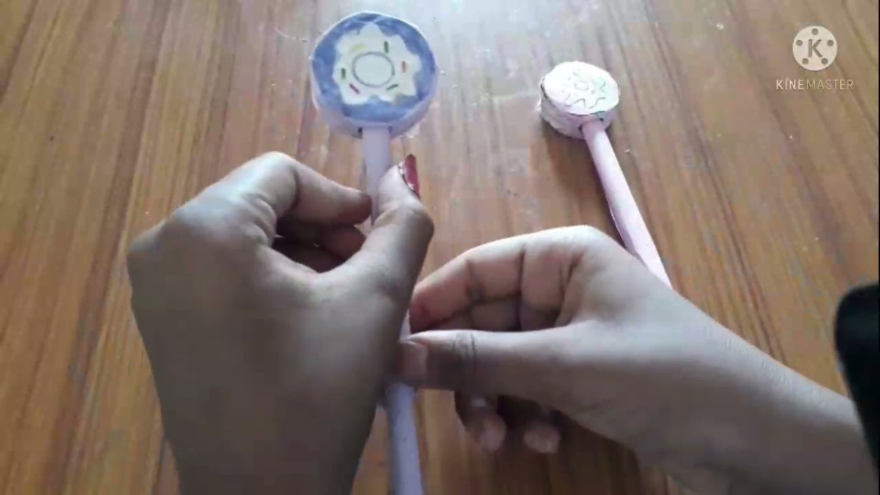 how to make donut pen/ pen decoration