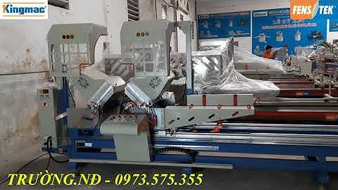 Máy Cắt Nhôm 2 Đầu 08s Thay Đổi Như Nào Năm 2021 || Máy Cắt Nhôm 2 Đầu F800 Plus || 0973575355