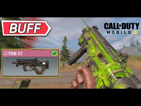 PDW 57 Got Buff In Cod Mobile Battle Royale Season 11 | Solo Vs Squads