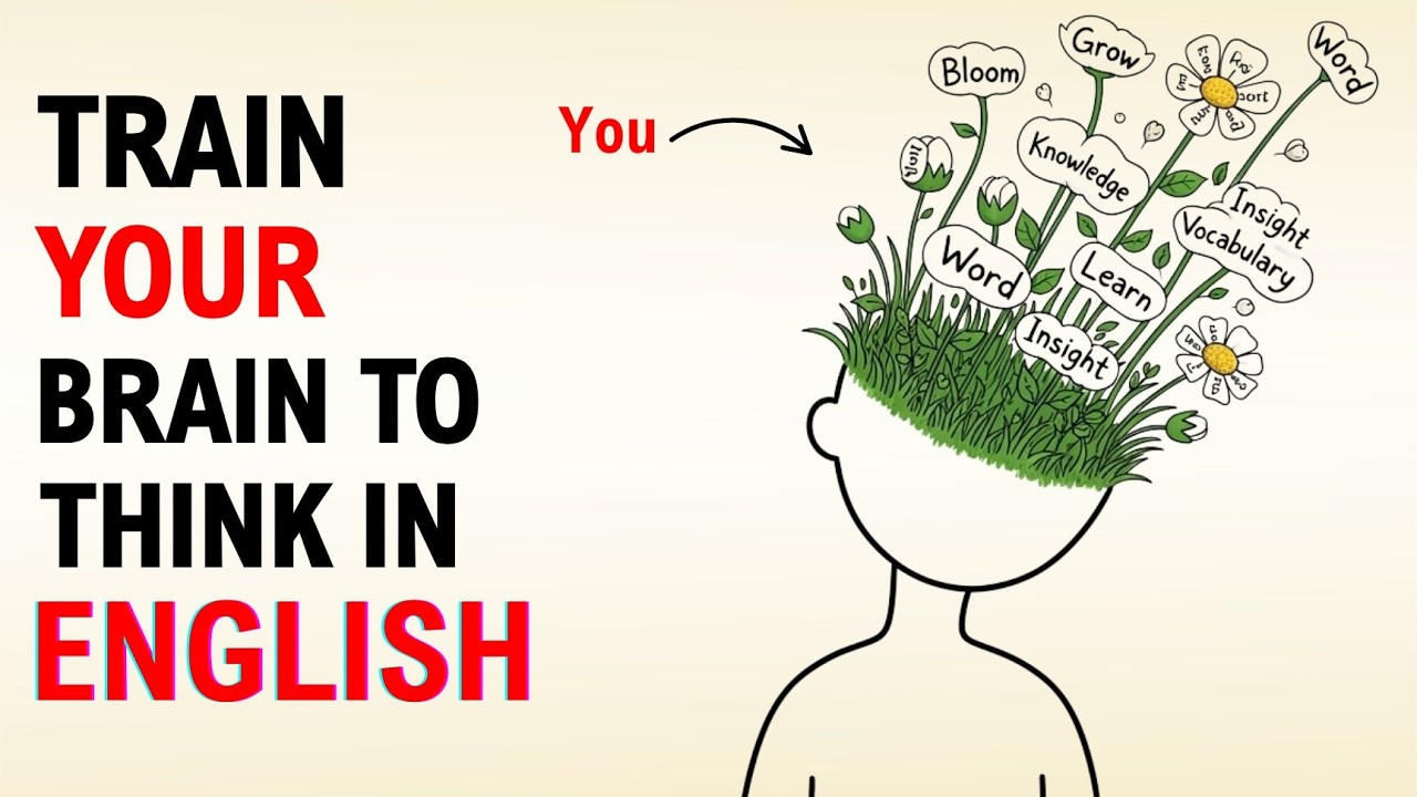 Train Your Brain to Think in English (Stop Translating & Speak