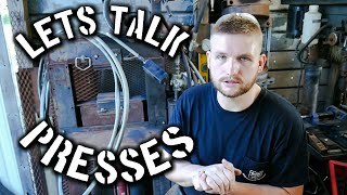 A Quick Chat About the Blacksmith Forging Press