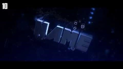 👍 THE BEST 👍 TOP 10 BLENDER INTRO TEMPLATES + FREE DOWNLOAD