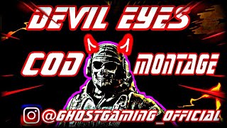 Hippie Sabotage - Devil Eyes 😈|| Velocity Edit || Best Edited Montage || Ghost Glitch || COD Mobile