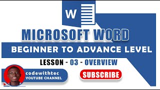 "Microsoft Word Tutorial: Beginner to Advanced - Lesson 3 🚀"