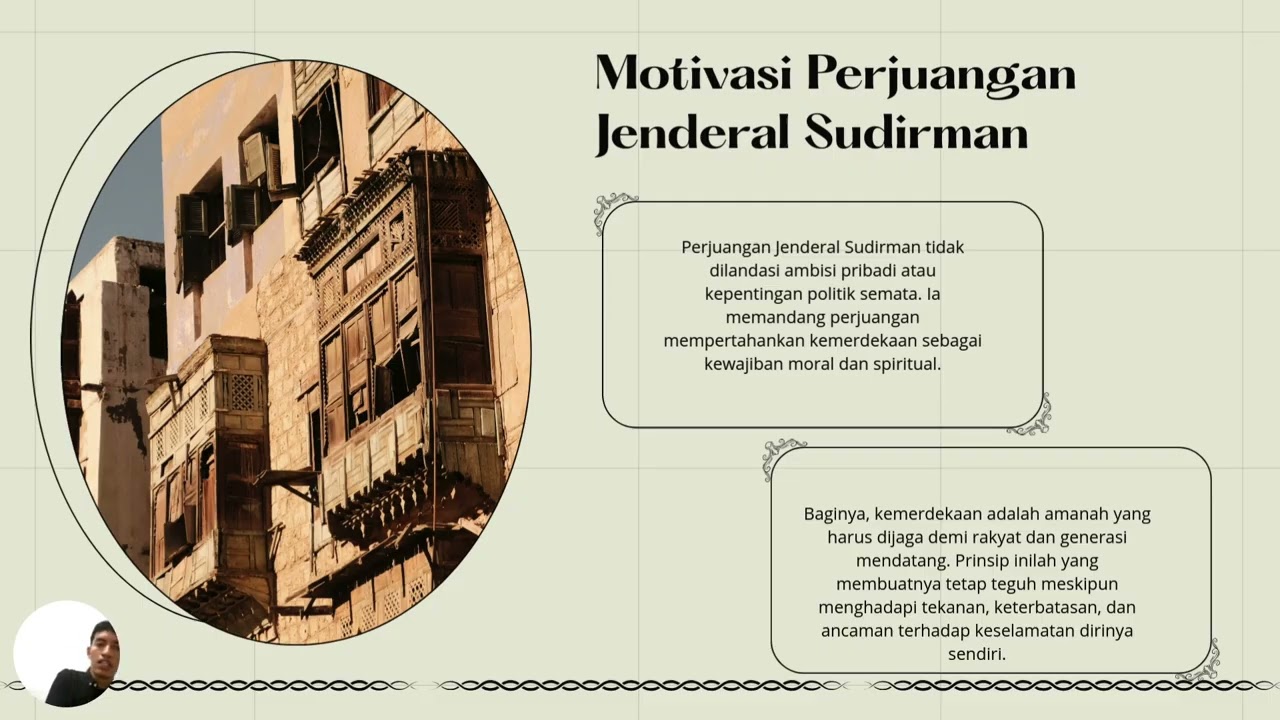 Pemaparan materi Perang gerilya jendral Sudirman 