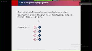 Lecture-3 : Karnighan-Lin (KL) Algorithm