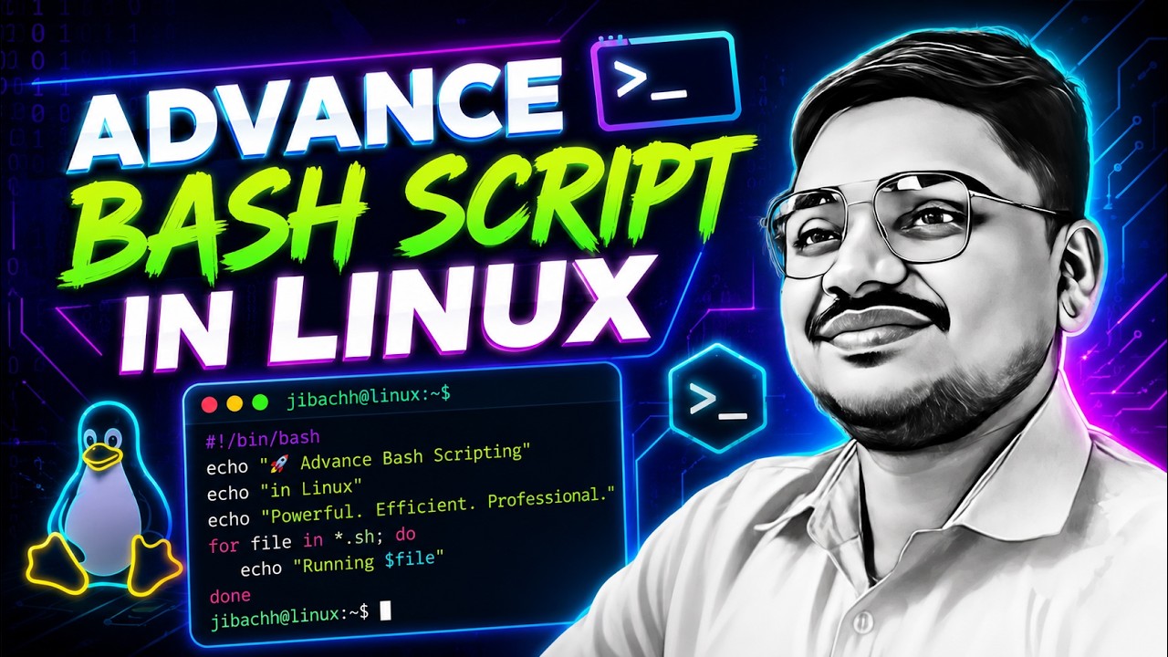 🚀 Advanced Bash Scripting in Linux | Complete Shell Scripting Tutorial ...
