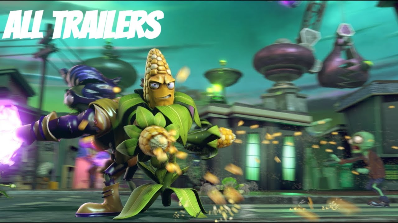 All Plants vs Zombies Garden Warfare 2 Trailers - YouTube