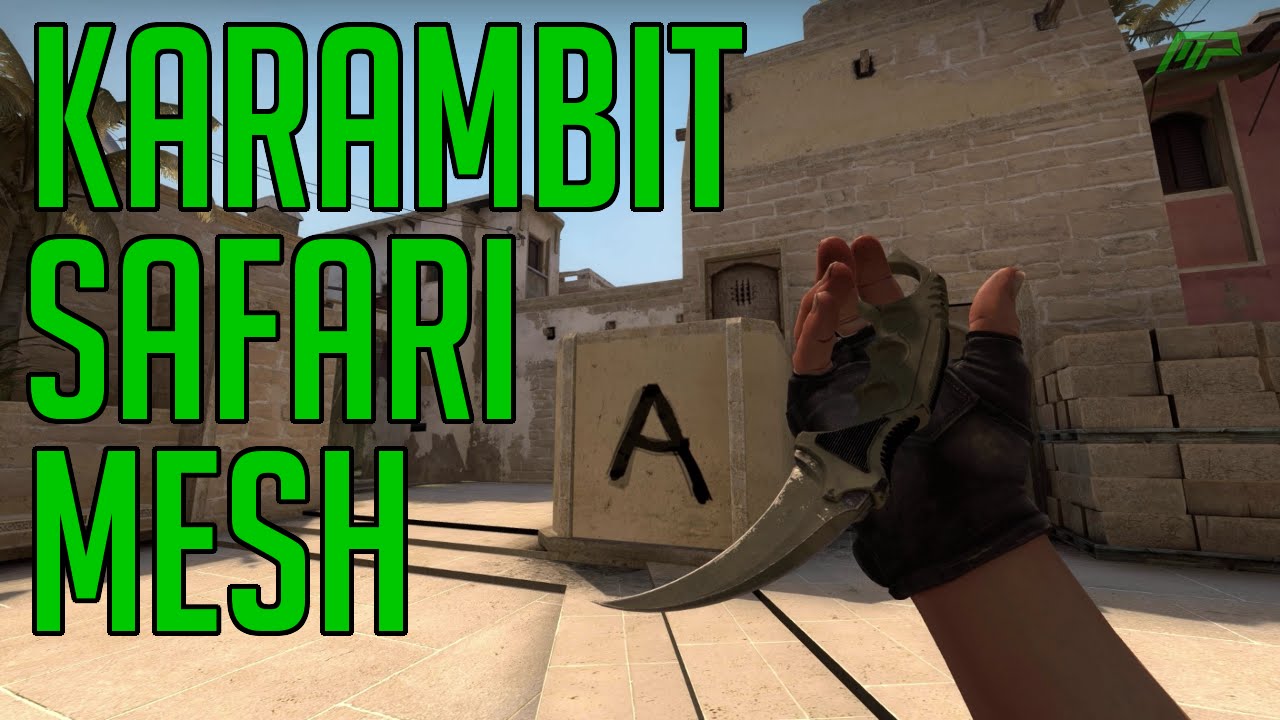 CS:GO Skins: Karambit Safari Mesh (Field tested) animations - YouTube