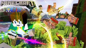 MINECRAFT ONE PIECE ☻ TẬP 13 ☻ STRENGTHLEE CHẾ TẠO KIẾM GỖ CHÉM HẢI TẶC CỰC ĐÃ TAY TRONG MINECRAFT
