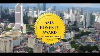 Asia Honesty Award 亚洲诚信大奖 2017