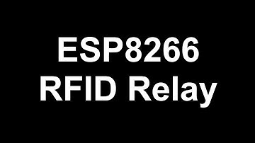 ESP8266 RFID Relay