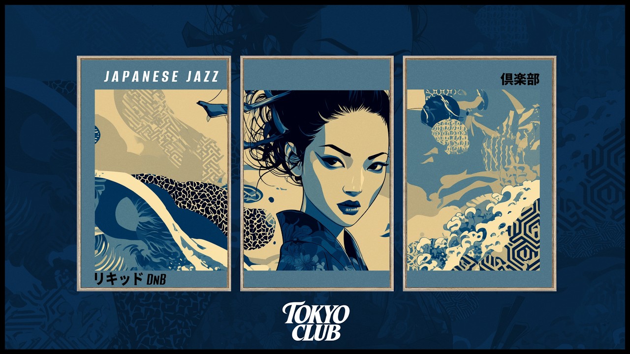 Late Night Japanese Jazz & Liquid DnB | For Minds That Never Sleep