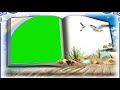 BOOK PICTURE FRAME GREEN SCREEN EFFECT 5