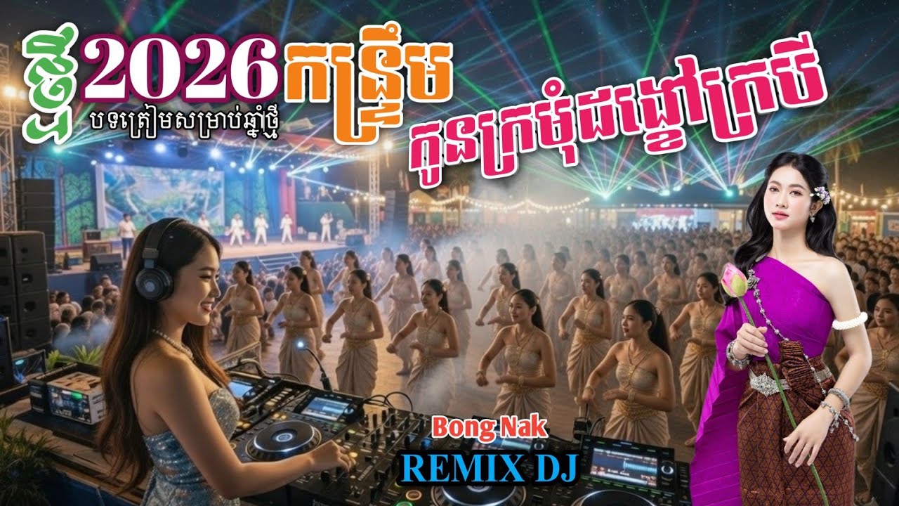 ក្រមុំដង្ខៅក្របី🎸កន្ទ្រឹមឆ្នាំថ្មី២០២៦💥បុកខ្លាំង Remix 2026🚦Non_Stop 🚀 Trap Mix DJ 🔥 Bong Nak 