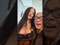 Rihanna and Skylar Blatt during #rihanna #youtubeshorts #shorts