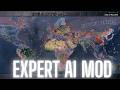 HOI4 TIMELAPSE: EXPERT AI MOD ( INSANE WAR )