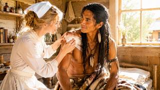 The Virgin Nurse Treated His Bullet Wound... The Apache Warrior Smiled, "You Smell Like Spring."