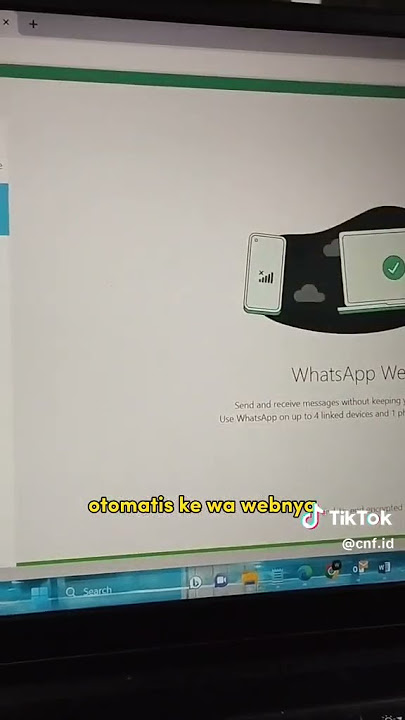 Cara Bikin Story Whatsapp DI Laptop  #tips #tutorial