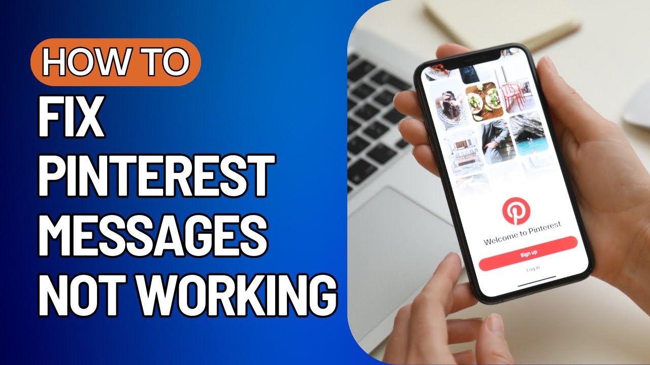 PINTEREST MESSAGES NOT WORKING FIX (2023) | Fix Pinterest Failed to Create Conversation