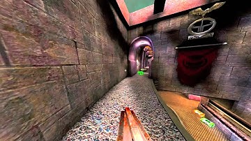 Quake Live - Campgrounds Basic Strafe Tricks