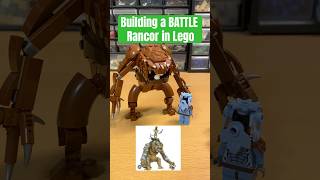 Building A Battle Rancor In Lego