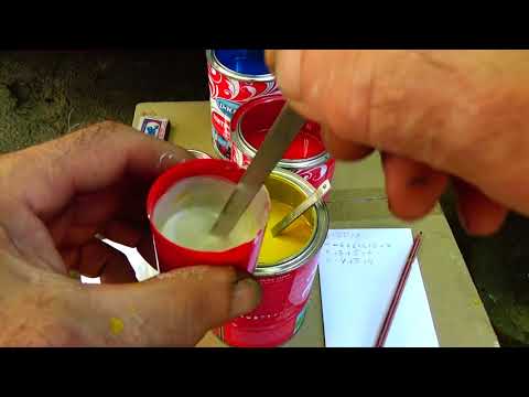 ✅🚴Подбор цвета с дешевых #красок , в гараже-каждый сможет...