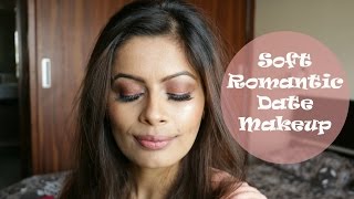 Soft Romantic Date Makeup | Indian Makeup Guru | Kavya K screenshot 4