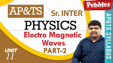 Part-2 : Electro Magnetic Waves | Physics | Intermediate II | AP&TS Syllabus