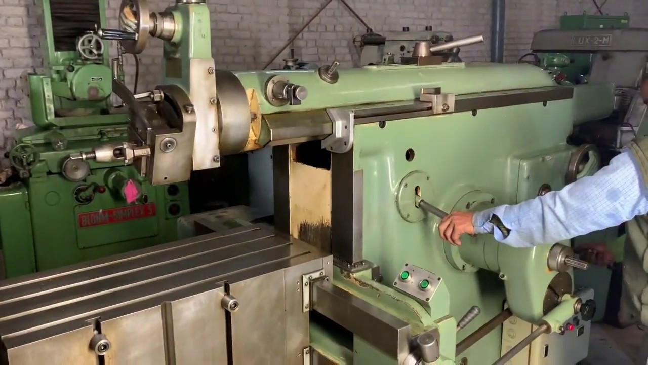 Shaper Machine Parravicini 800 mm YouTube