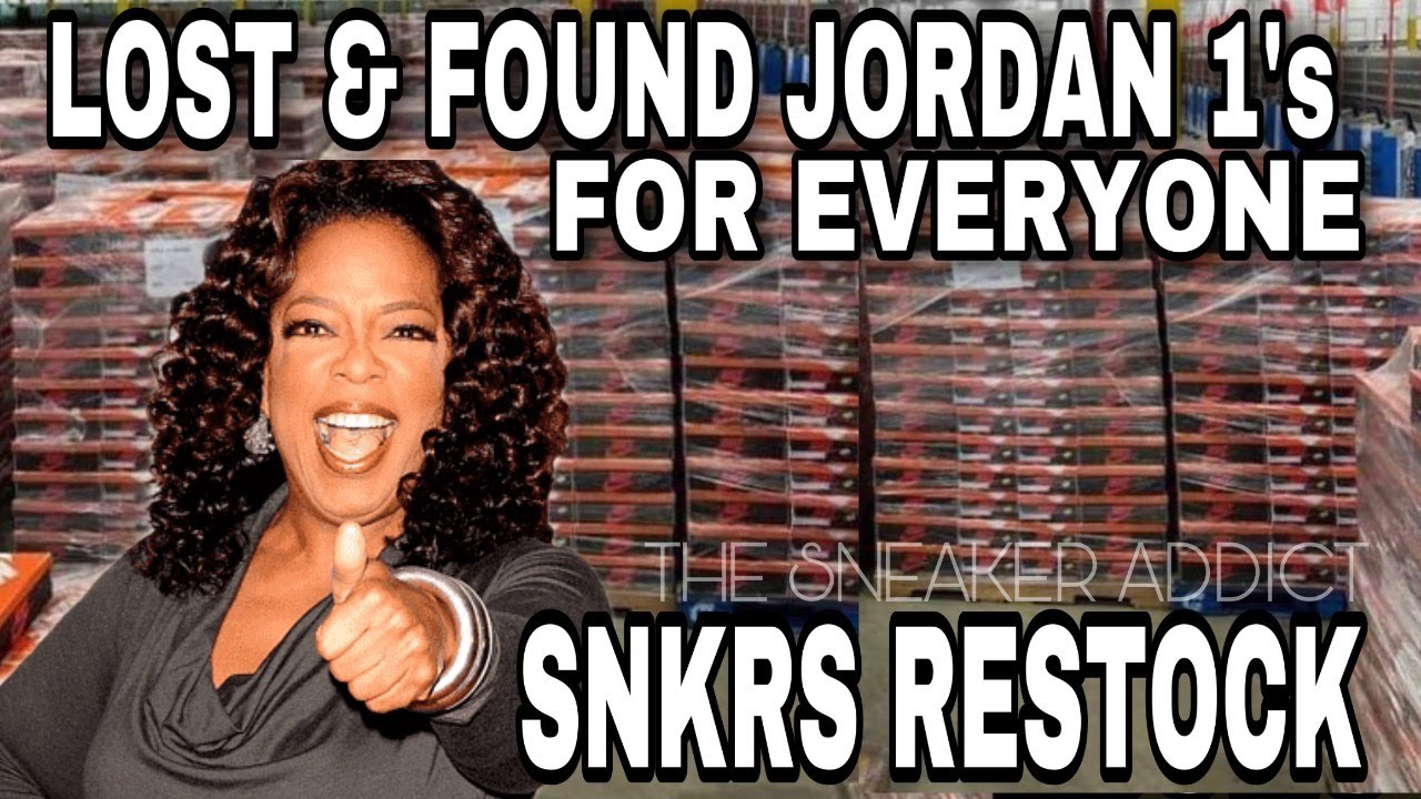 Air Jordan 1 Lost and Found Chicago Sneaker Nike SNKRS App RESTOCK,DID ...