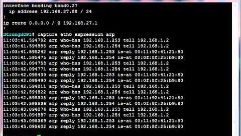 SHEL mini stories: Monitoring ARP traffic generated by bonding interface