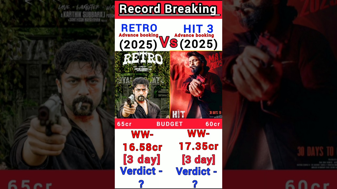 Retro Vs Hit 3 Box Office Collection | Retro 1st day collection 