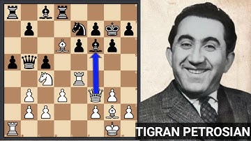 PETROSIAN DESTROYS WELL KNOWN CHESS BOOK AUTHOR IN JUST 21 MOVES