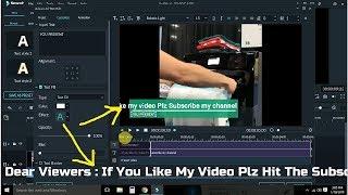 How to Scrolling Text using filmora 9 , Pro | Text Rolling | Marquee | Add Text Rolling on video|