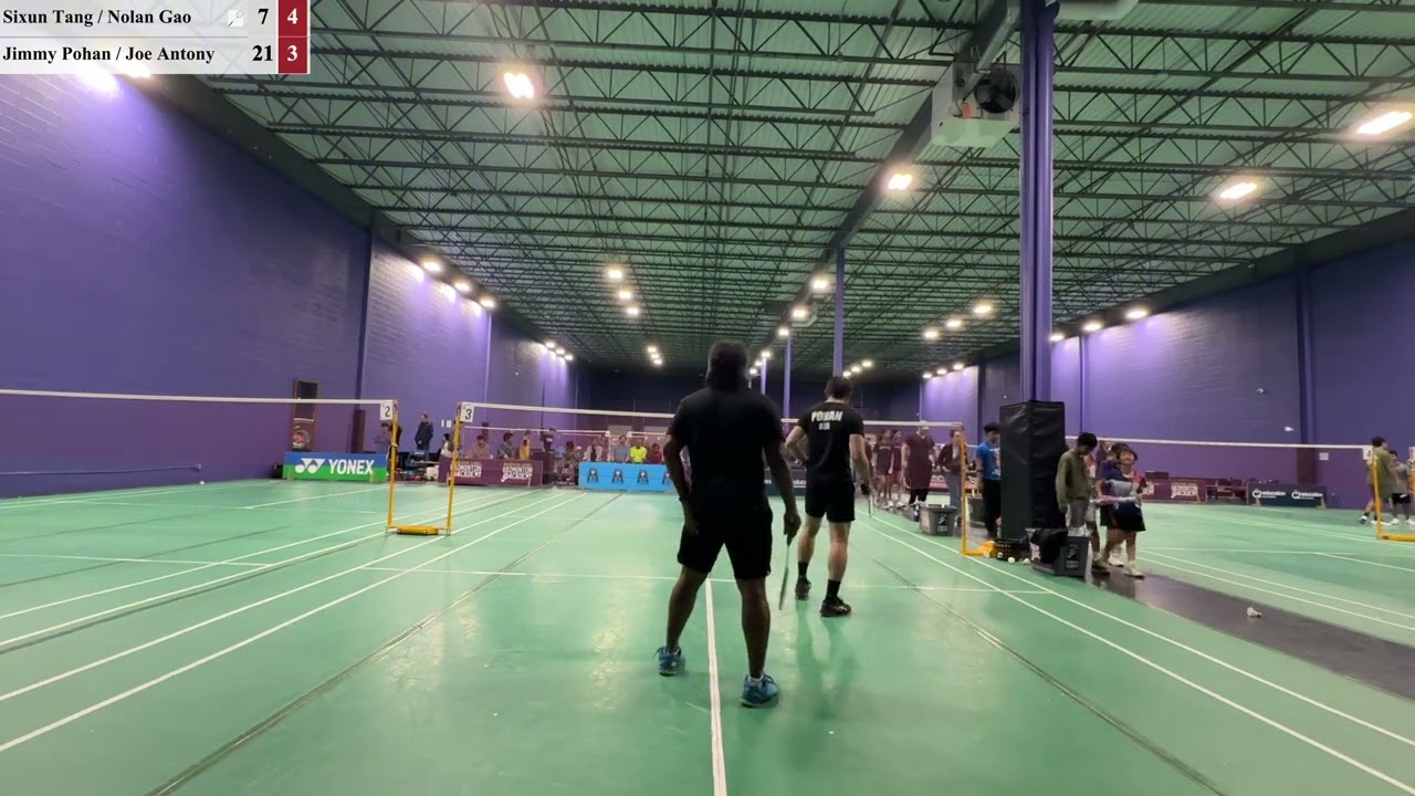 2025.10【MD】North Shore Open A SF: Sixun Tang/Nolan Gao VS Jimmy Pohan/Joe Antony