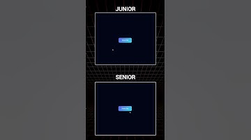How Junior developer makes his button vs Senior developer #WebDesign #buttons #css #html