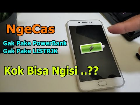 Video: Cara Mengecas Bateri Tanpa Telefon