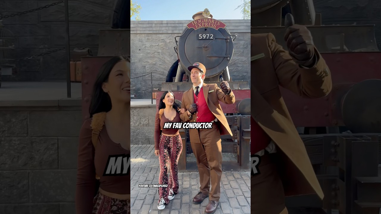 Seen my fav conductor at Hogsmeade ! #foryou #viralshort