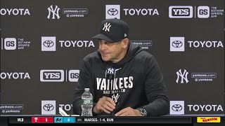 Aaron Boone on the Yankees' 7-2 win over the Orioles