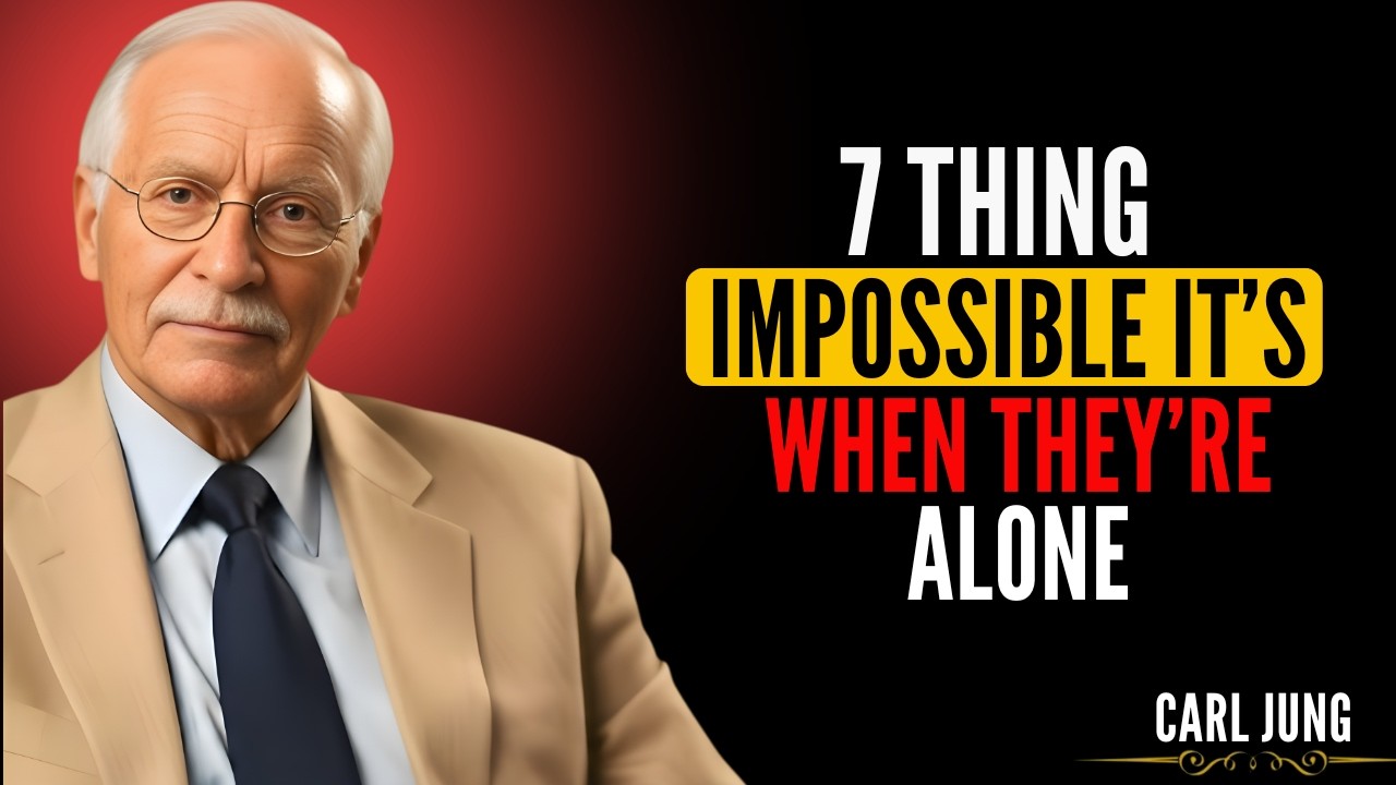 7 Things Narcissists Do When They're Alone | Carl Jung