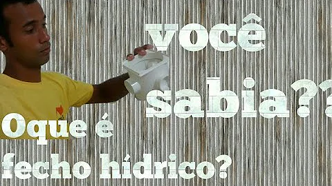 O que se entende por fecho hídrico?