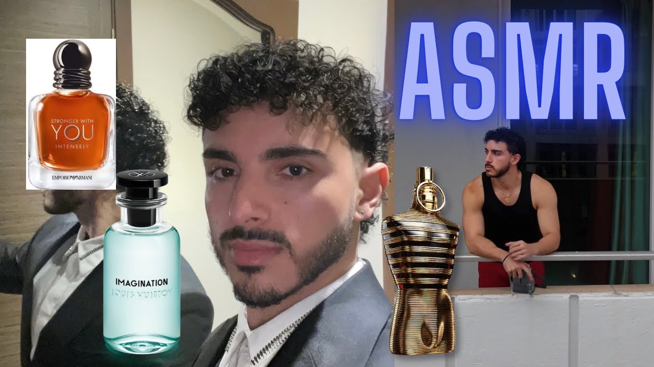 Коллекция одеколонов ASMR! Шепчет