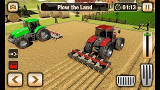 Real Tractor Farming Drive 3D - Tractor Farming Driver 2020 Android Gameplay screenshot 3