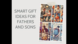 Smart Gift Ideas for Fathers and Sons