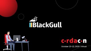 CordaCon 2020   BlackGull Presentation