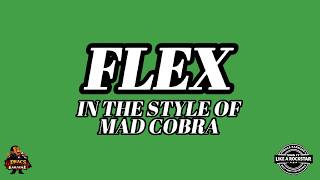 Mad Cobra - Flex I Dancehall Karaoke I Dracs Caribbean Karaoke Version