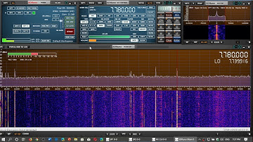Radio Slovakia via WRMI 7780 kHz Shortwave SDRplay RSPdx Receiver MLA 30 loop antenna