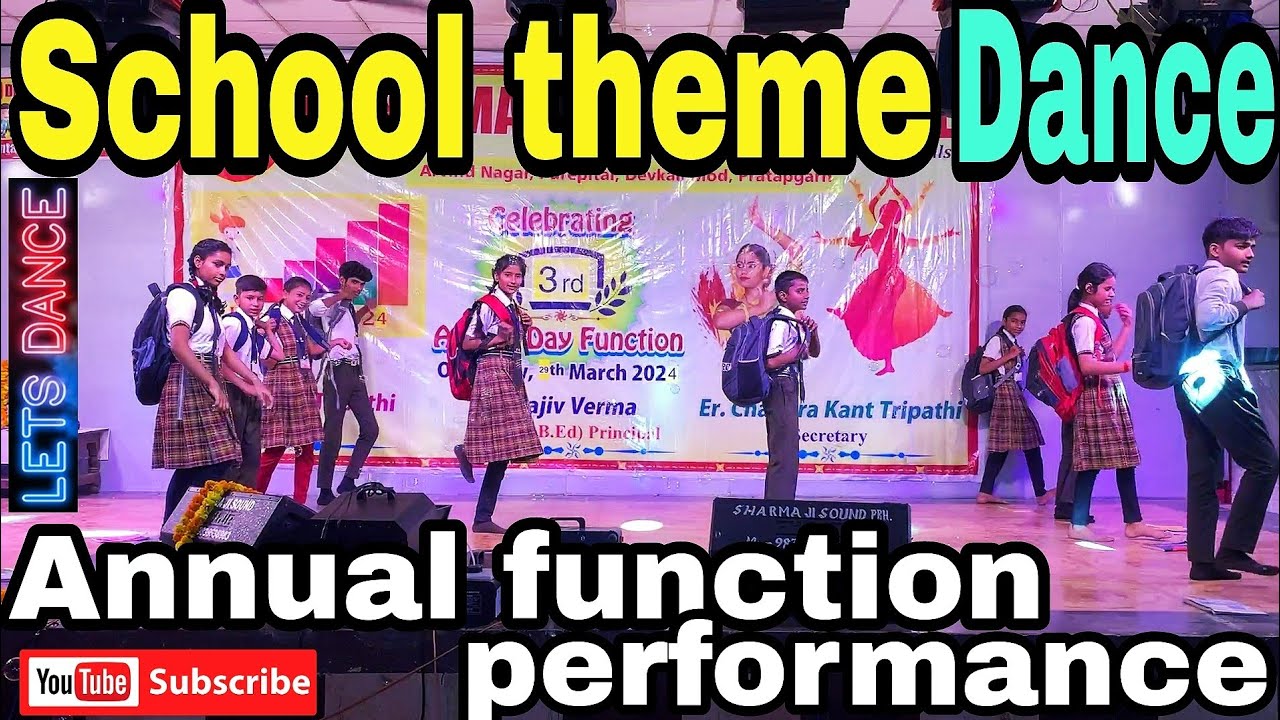 School theme dance video || annual function dance || ️ #dance # ...