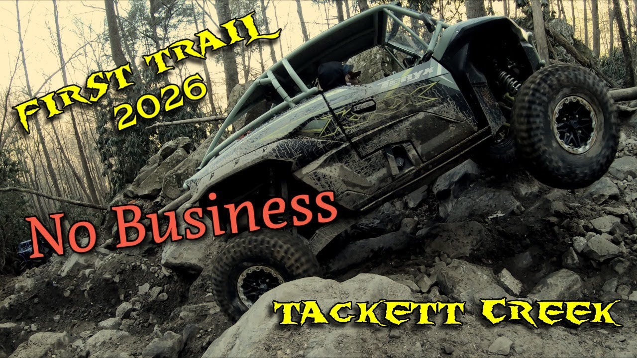 First trail we rode Jan 1st 2026 | No Business | Tackett Creek